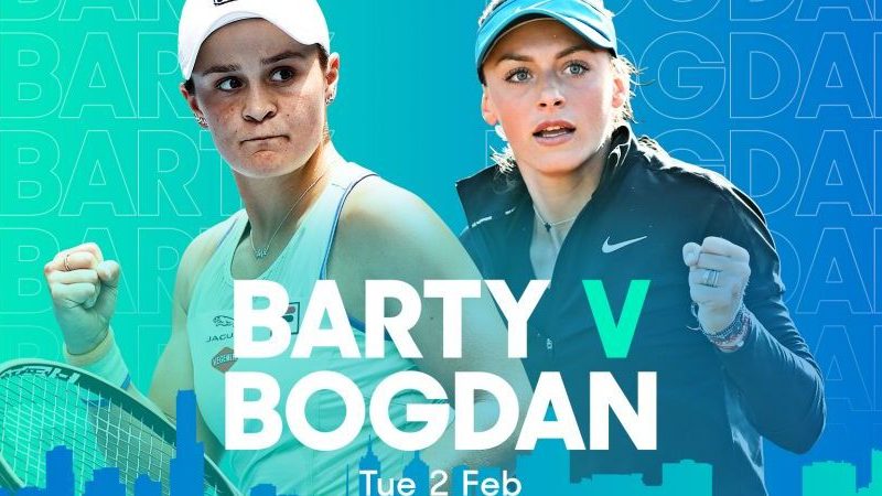 Ana Bogton defeated world leader Ashley Party 3-6, 3-6: Irina Begu, unbelievably qualified for eighth place