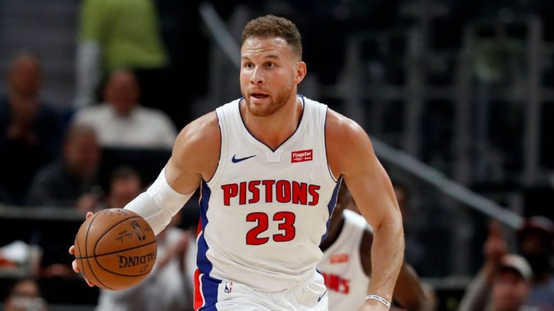 Detroit Pistons agrees to terminate Blake Griffin’s contract, becomes free agent