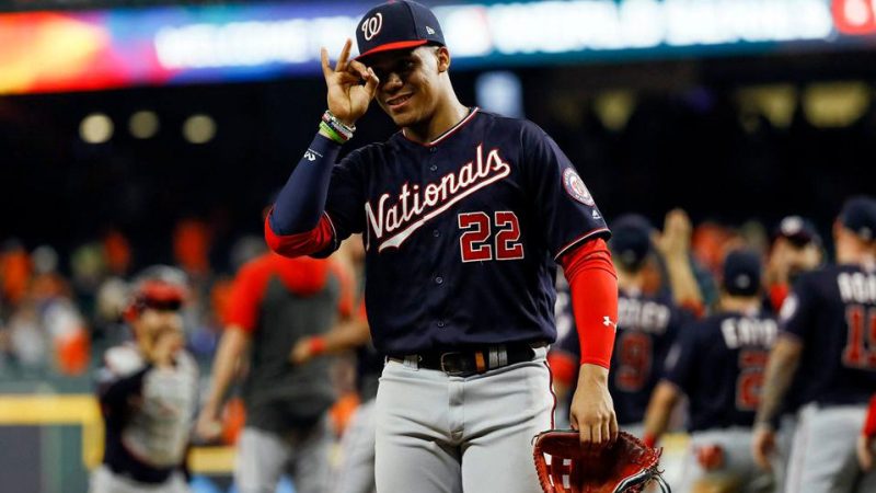 Juan Soto challenges him on the try