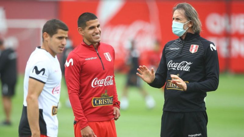 Against Peru.  Colombia |  The Peruvian team trained with 19 players at La Videna for the fight against Colombia to qualify for Qatar 2022