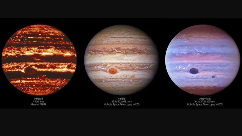 Catch an intriguing feature of Jupiter’s Great Red Spot