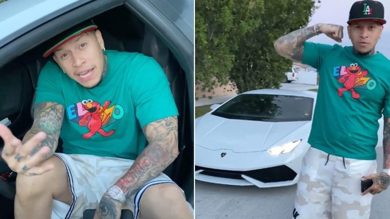 El Sulo fulfills his dream of buying a Lamborghini: “I did it!”