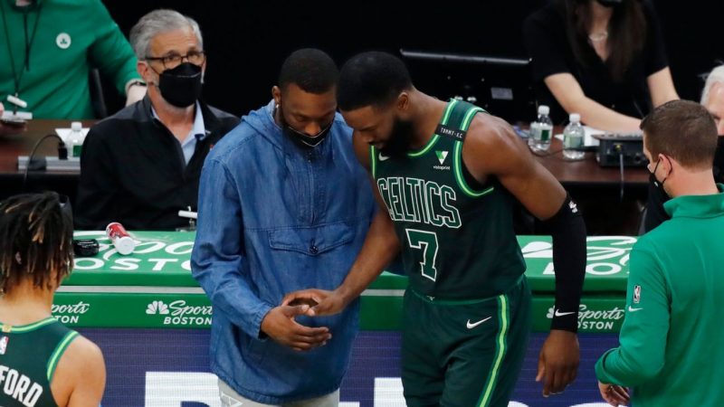 Jaylan Brown and Jason Todd injured in a clash with the Blazers at the loss of the Celtics