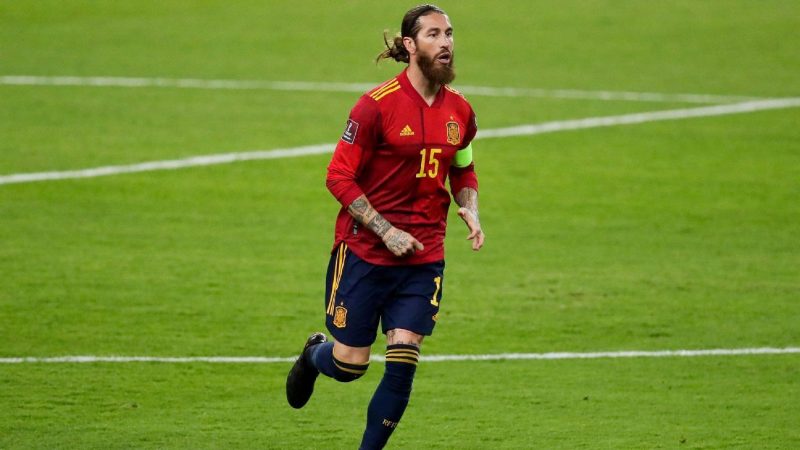 Spain knock out Sergio Ramos for Euro Cup