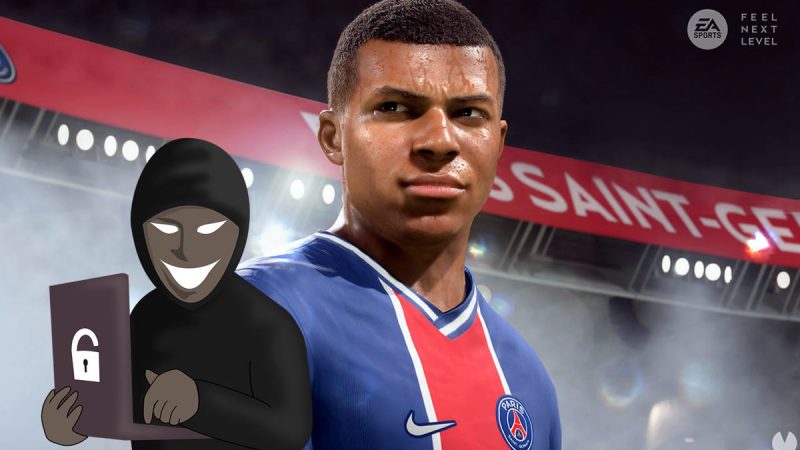 E.A.  Has been hacked;  They steal FIFA 21 codes and 780GB of data