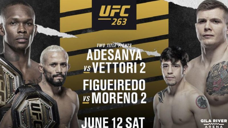 See link |  UFC 263 Live via ESPN2: Israel vs. Adesanya.  Marvin Vettori 2 |  Online |  வாழ்க |  Mobile APP |  ESPN 2 |  DAZN |  Fox Games |  MMA |  nczd |  Game Total