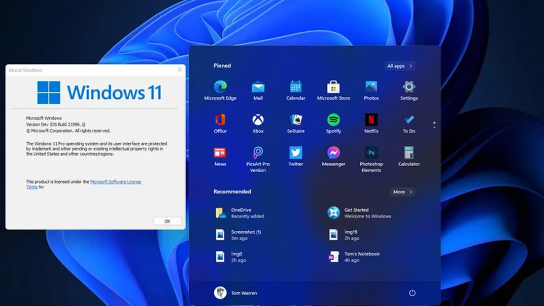 They are filtering out a version of the new Windows 11 operating system ...