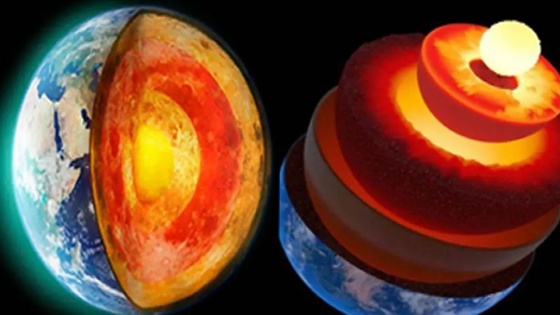 They find a hidden layer in the center of the earth