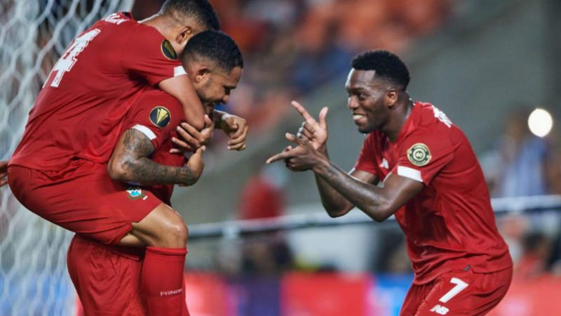 Houston – Panama recovering a dive against Qatar in the Gold Cup in a six-goal match at Tees