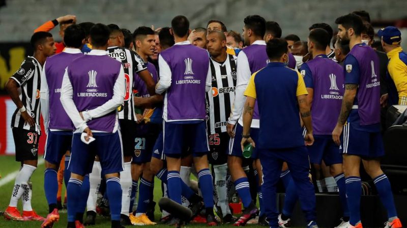 Insult, offense and destruction at the Minro Stadium in Brazil for expelling Boca Juniors at the Copa Libertadores |  Football |  Sports