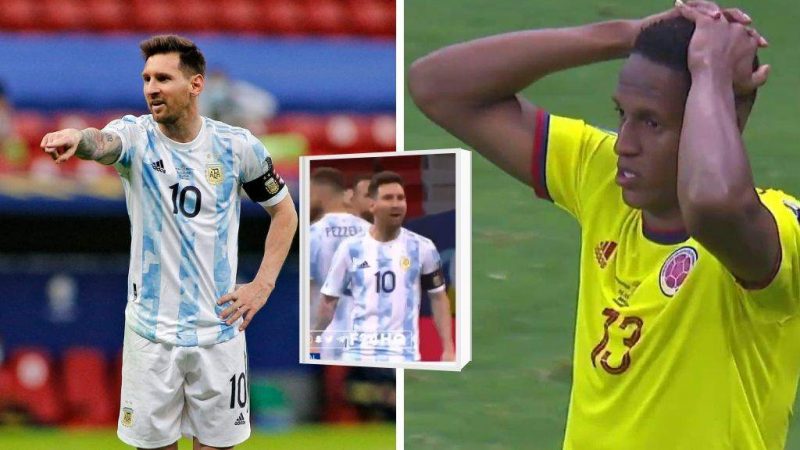 Messi teased and caught: Leo angry and yells at Jerry Mina after missing penalty – Ten