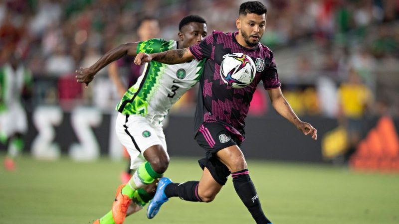 Mexico-Nigeria set a record in Los Angeles