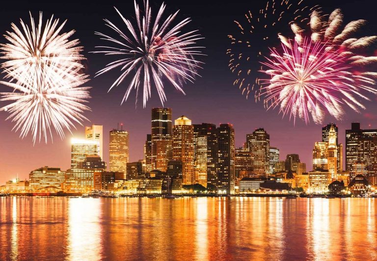 Where to look at the fireworks in Boston on the 4th of July