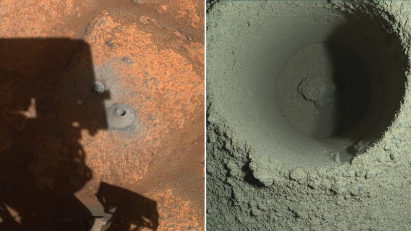 NASA explains why diligence in the first attempt to collect a rock sample on Mars failed