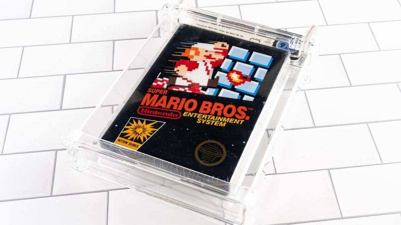 Super Mario Brothers removes the throne from 64 by selling for 40 million pesos