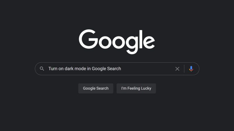 How To Enable Dark Mode In Google Search