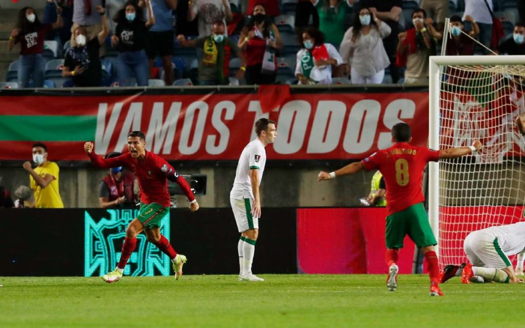 Portugal vs Ireland (2-1): Cristiano breaks record and retains victory