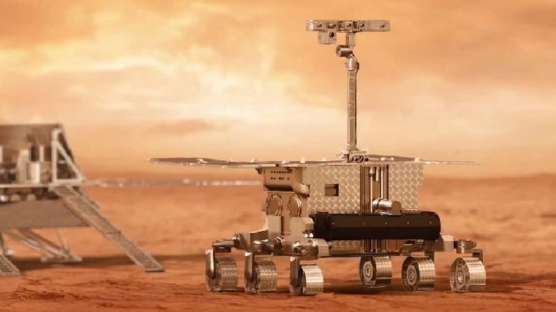 The European Space Agency rover can drill into Mars