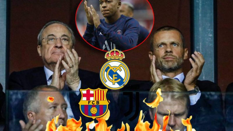 UEFA attacks Real Madrid: ‘Florentino laments, then tries to sign Mbappé for 180 million’ – Tees