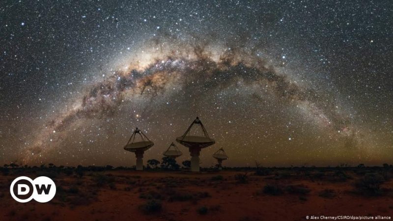 Astronomers find unknown radio signals from the center of the Milky Way Science and Ecology |  DW