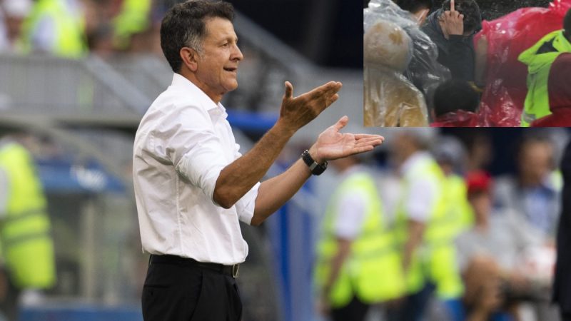 Juan Carlos Osorio made an obscene gesture to fans in Colombia