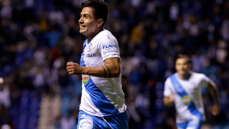 Summary of the match Puebla vs Mazatlán (2-0).  Goals