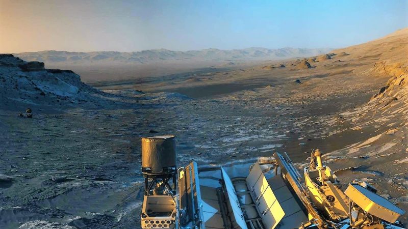 Mars Rover Curiosity captures extraordinary and impressive panorama of Mars