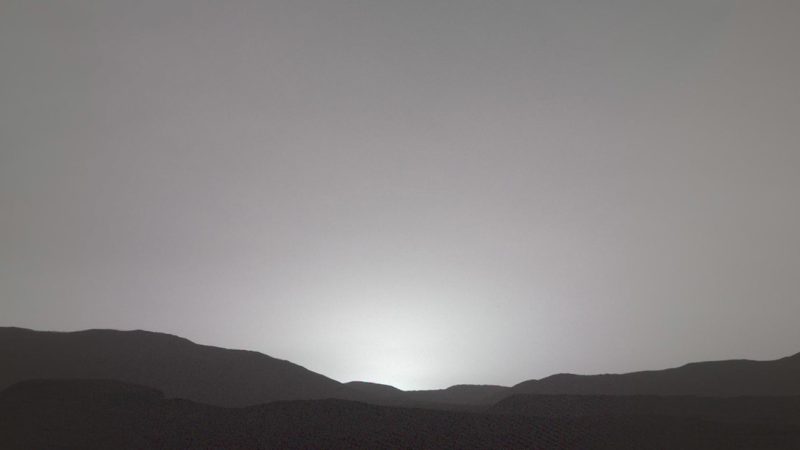 Photo: Perseverance Rover captures its first sunset on Mars with a Mastcam-Z camera, which stands out for extraordinary details.