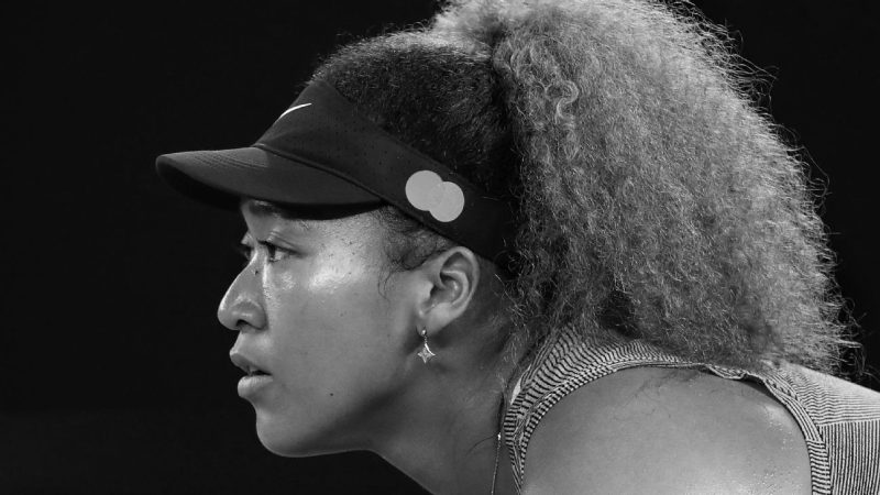 Naomi Osaka has been ruled out of the semifinals in Melbourne with a stomach injury