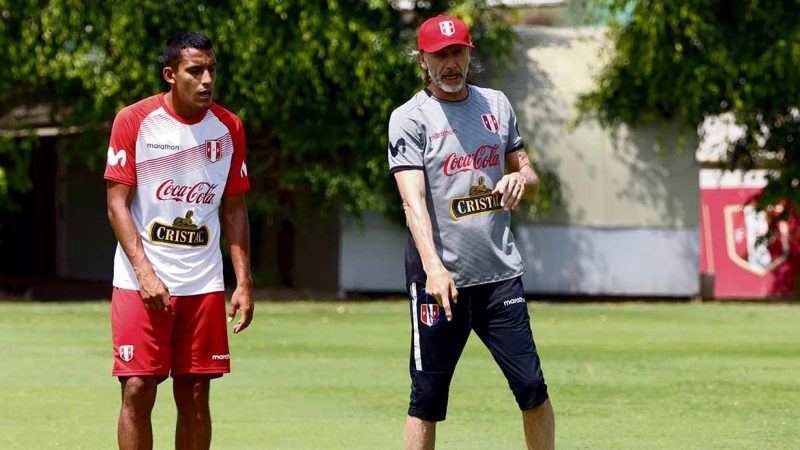 Ricardo Carreca and in the last eleven he tried before Peru vs Uruguay