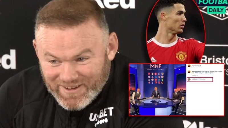 Contradiction?  Wayne Rooney’s unexpected response to Cristiano Ronaldo’s controversial comment