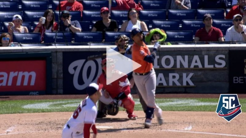 2nd Homer of MLB 2022 vs. Washington – Swing Complete