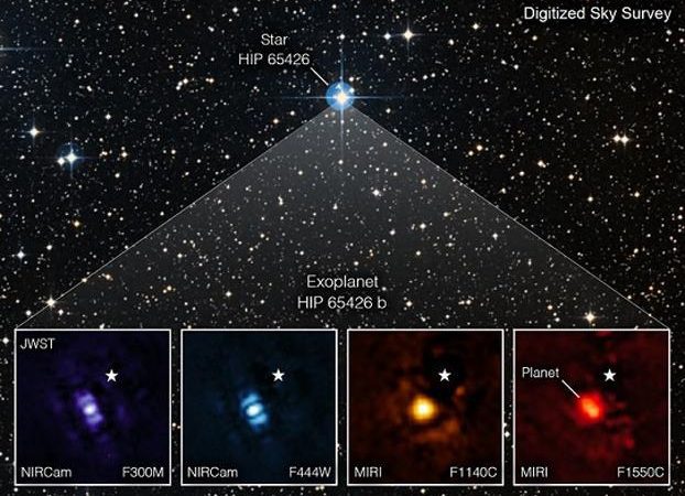 The Webb Telescope captures the first image of an exoplanet